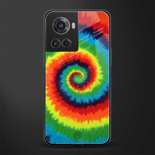 tie and dye back phone cover | glass case for oneplus 10r 5g