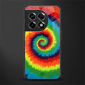 tie and dye back phone cover | glass case for oneplus 11r