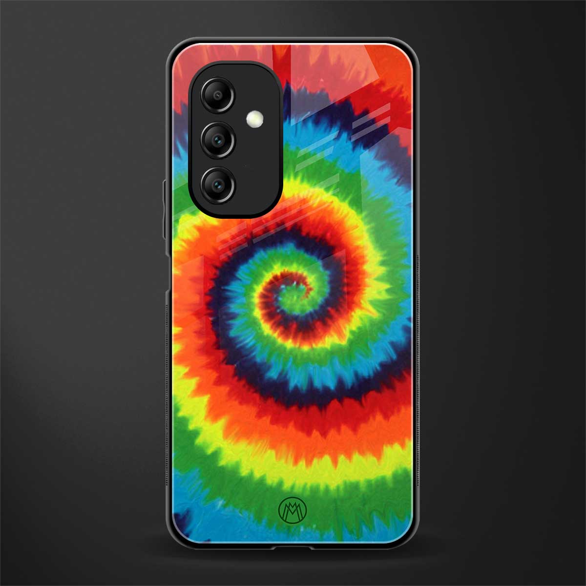 tie and dye back phone cover | glass case for samsung galaxy a14 5g