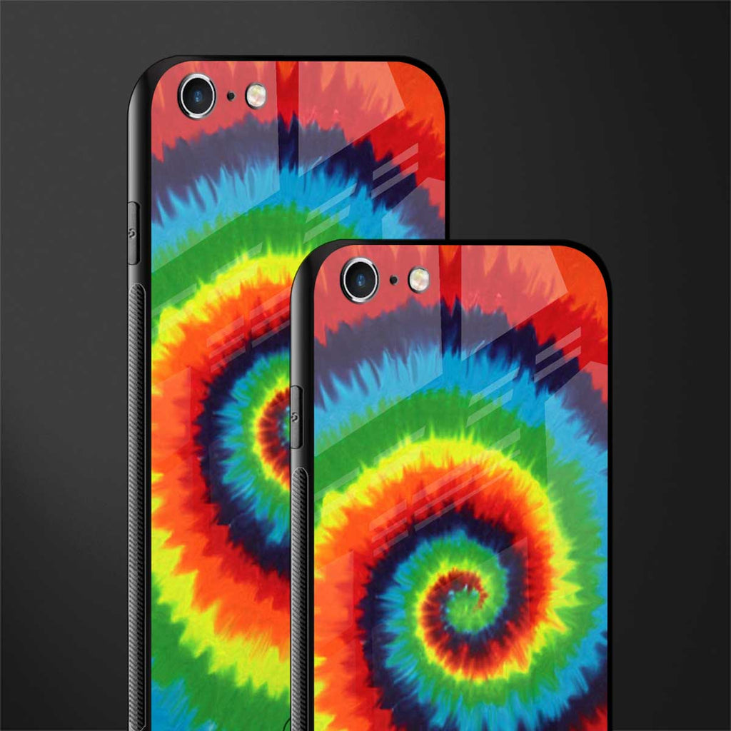 tie and dye glass case for iphone 6 plus image-2