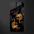 tigers black glass case for redmi k20 image