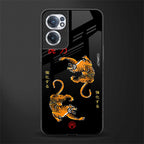 tigers black glass case for oneplus nord ce 2 5g image