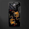 tigers black back phone cover | glass case for oneplus 10t