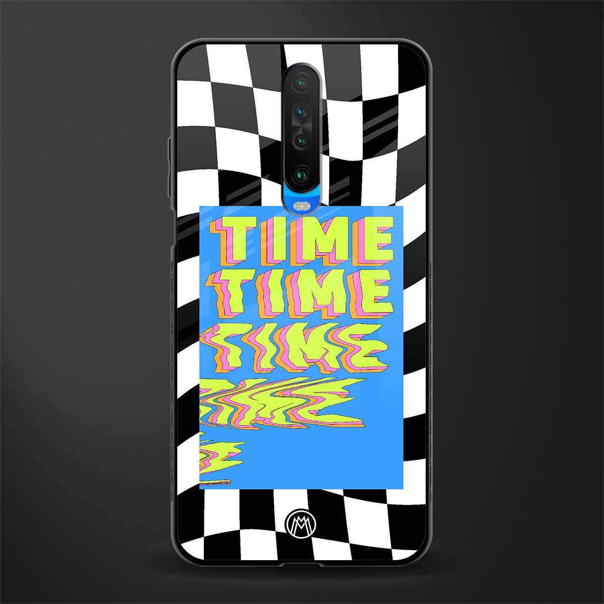 time glass case for poco x2 image