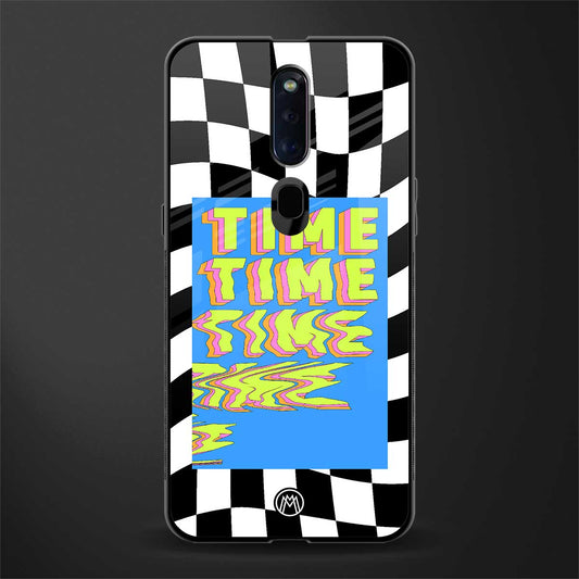 time glass case for oppo f11 pro image