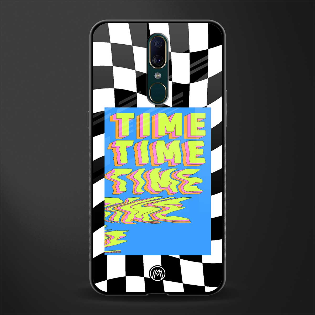 time glass case for oppo f11 image