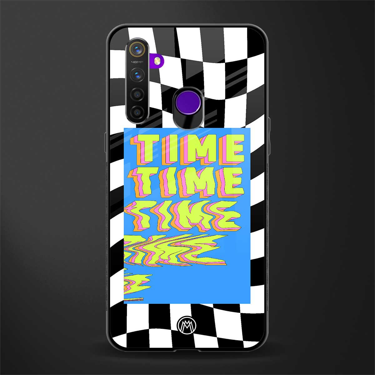 time glass case for realme 5s image