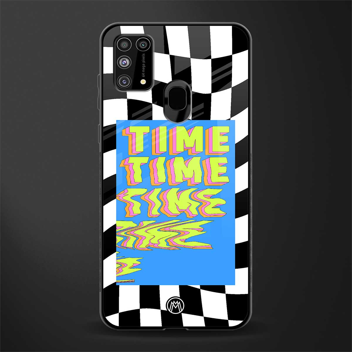 time glass case for samsung galaxy m31 image