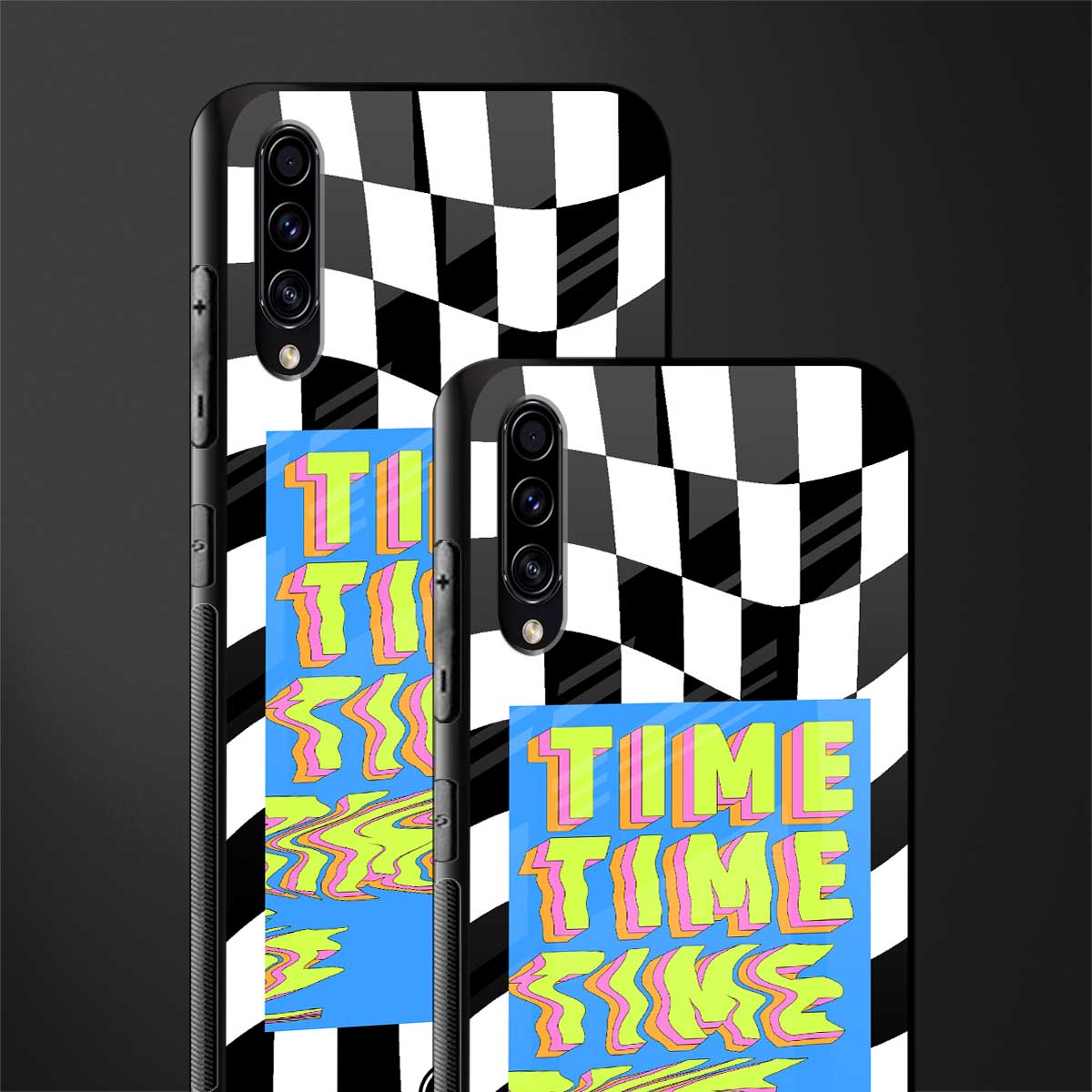 time glass case for samsung galaxy a50s image-2