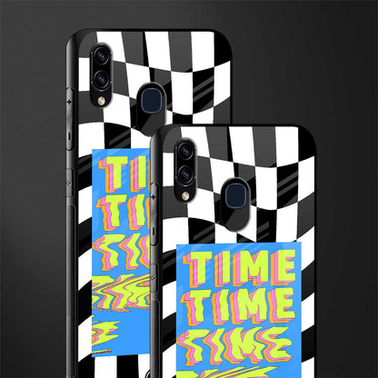 time glass case for samsung galaxy a30 image-2