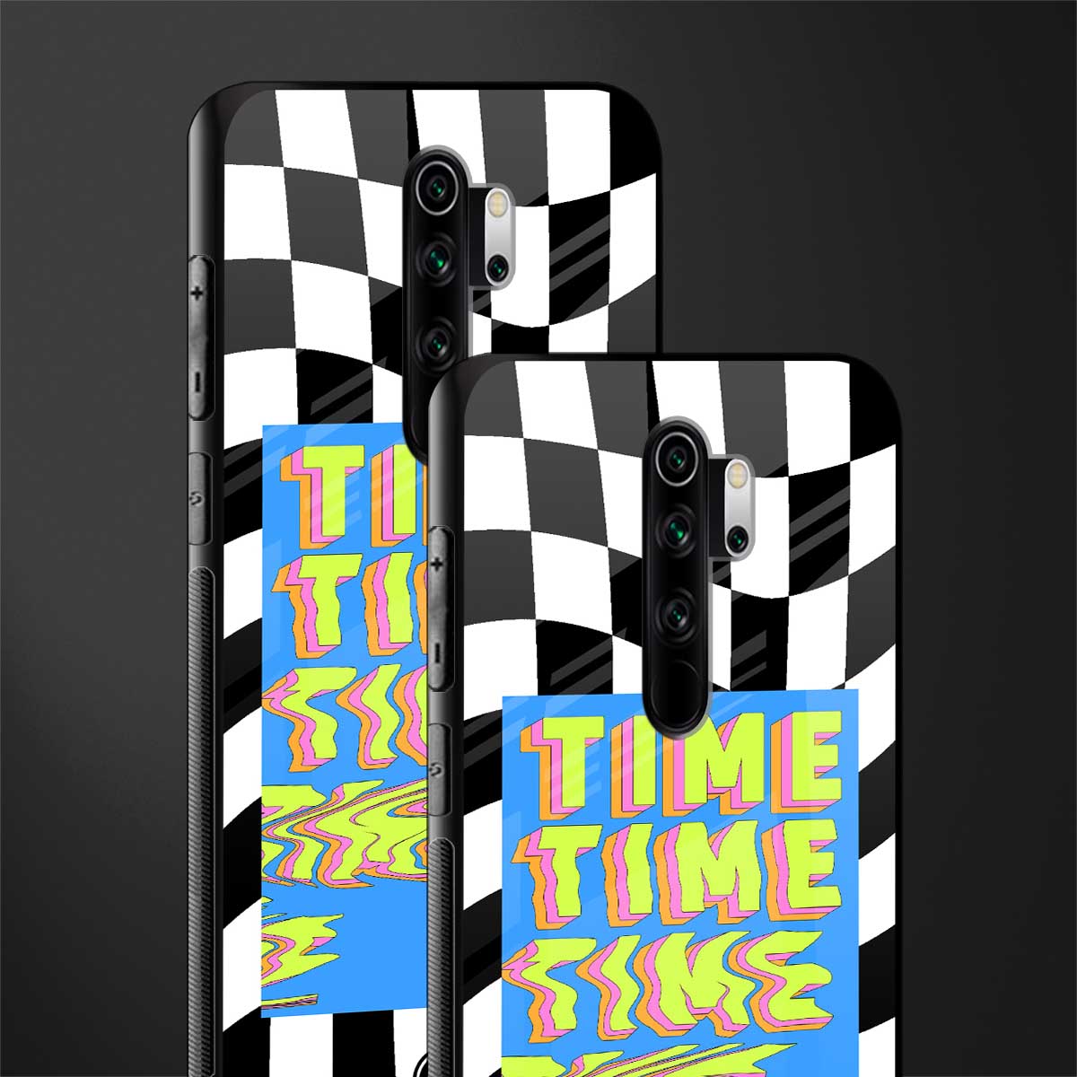 time glass case for redmi note 8 pro image-2