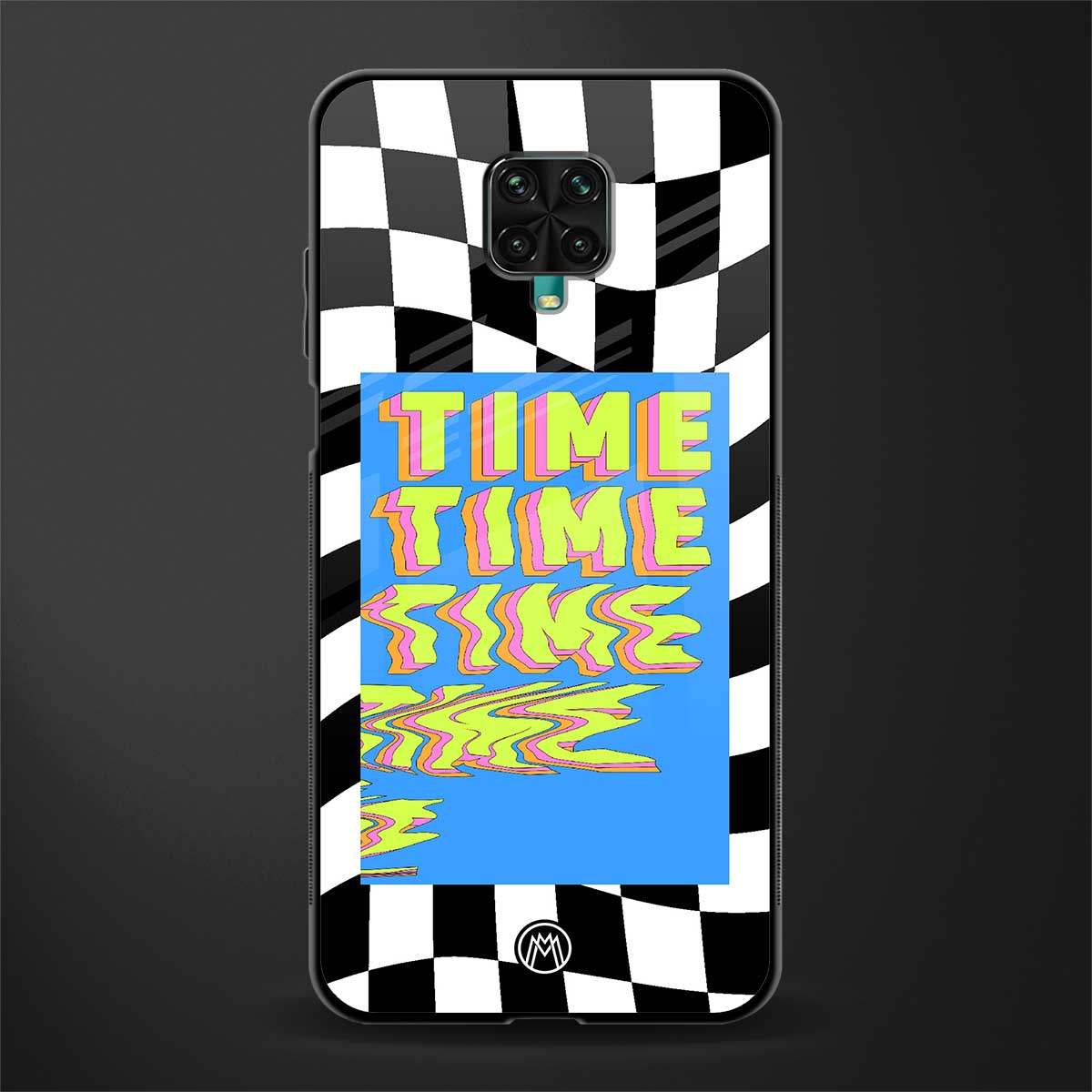 time glass case for redmi note 9 pro max image