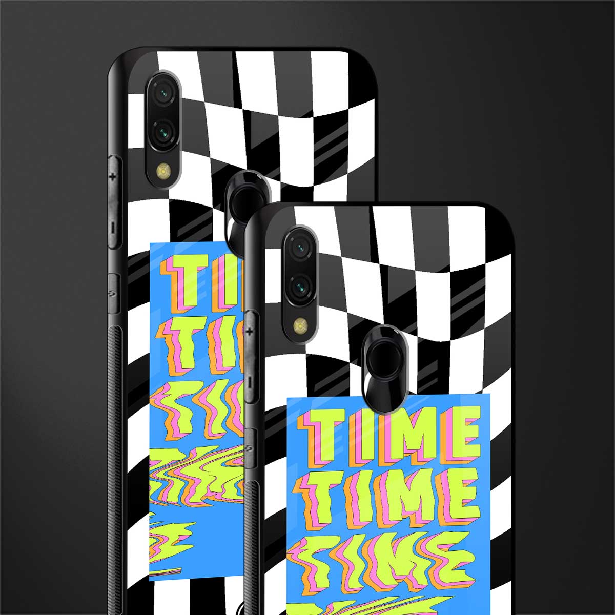 time glass case for redmi note 7 pro image-2