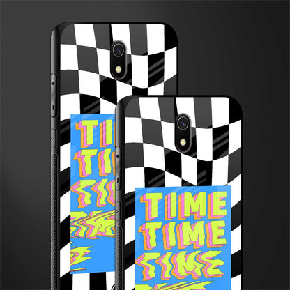 time glass case for redmi 8a image-2