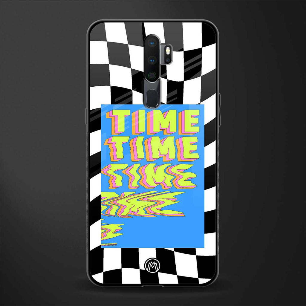 time glass case for oppo a9 2020 image