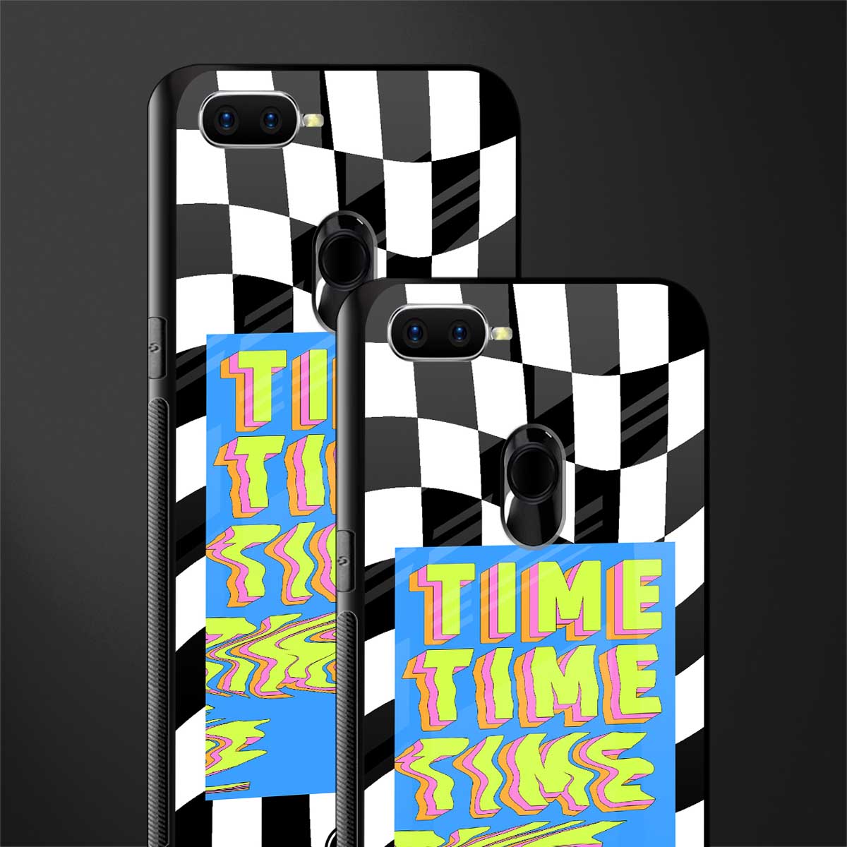 time glass case for realme u1 image-2