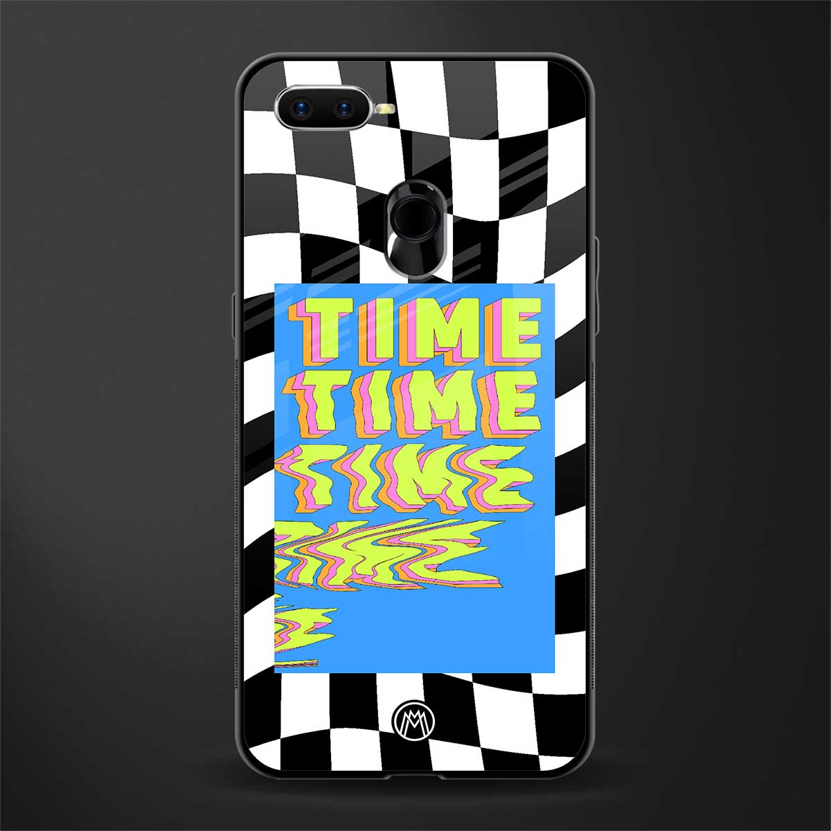 time glass case for realme u1 image