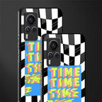 time glass case for vivo x60 pro image-2