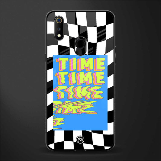 time glass case for realme 3 image