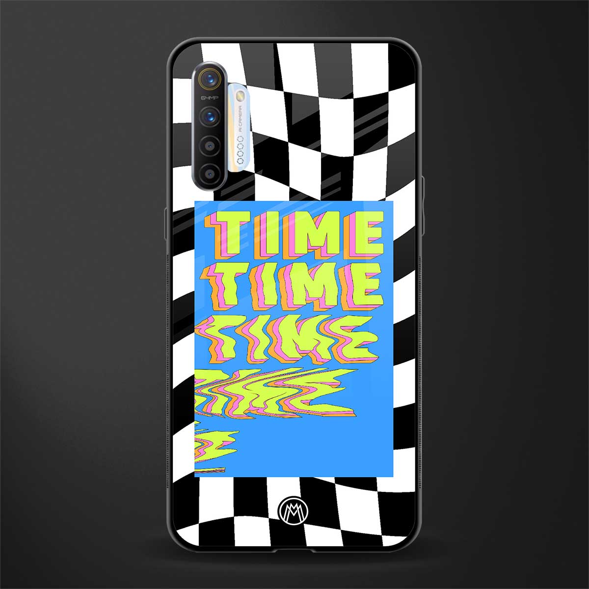 time glass case for realme x2 image