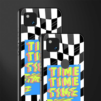 time back phone cover | glass case for google pixel 4a 4g