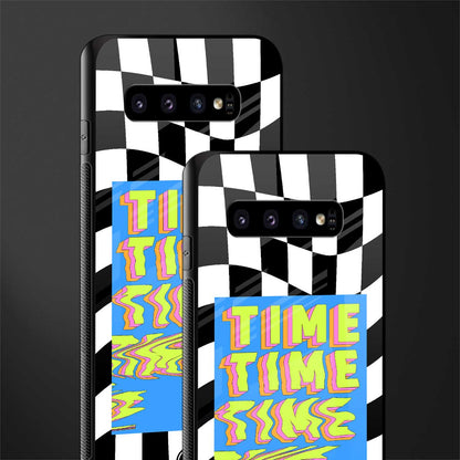 time glass case for samsung galaxy s10 plus image-2