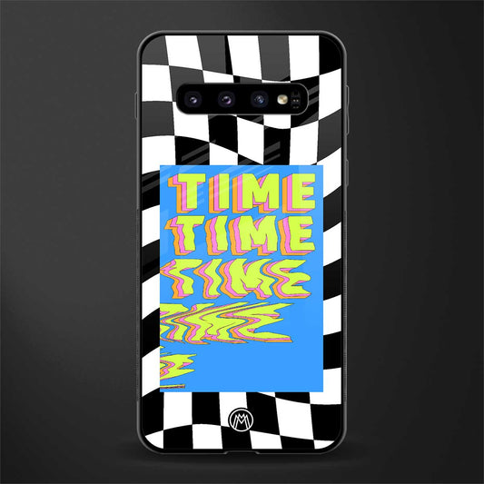 time glass case for samsung galaxy s10 image