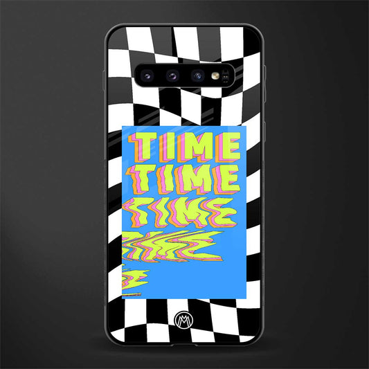time glass case for samsung galaxy s10 plus image