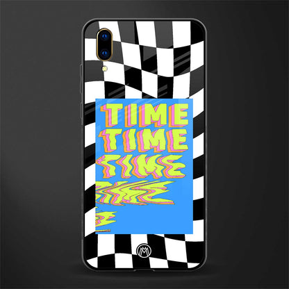 time glass case for vivo v11 pro image