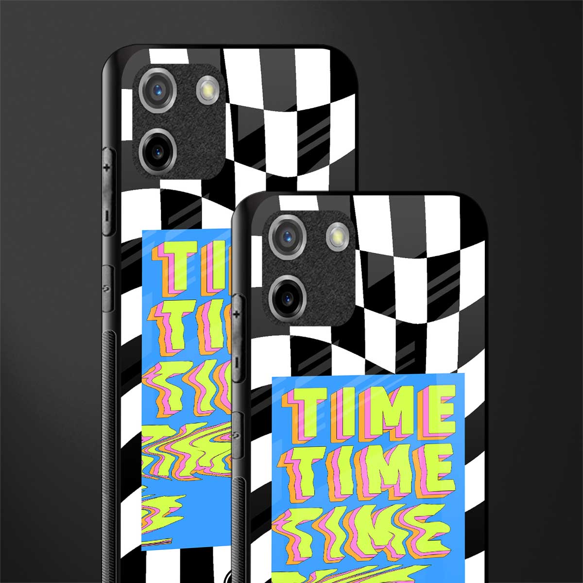 time glass case for realme c11 image-2