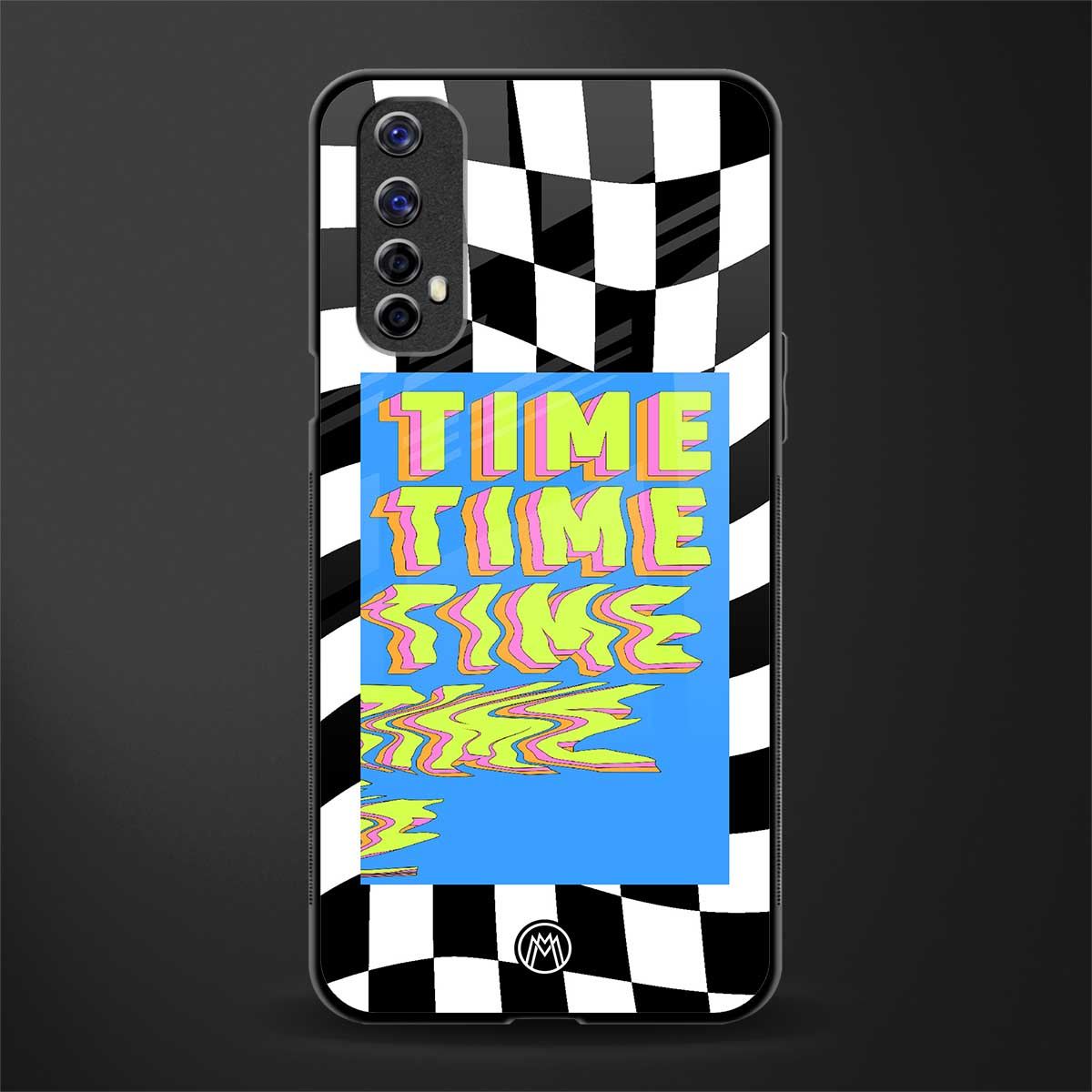 time glass case for realme 7 image