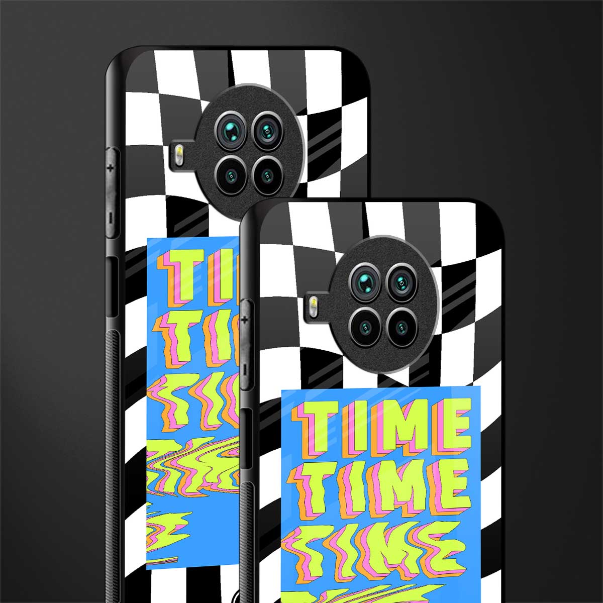 time glass case for mi 10i image-2