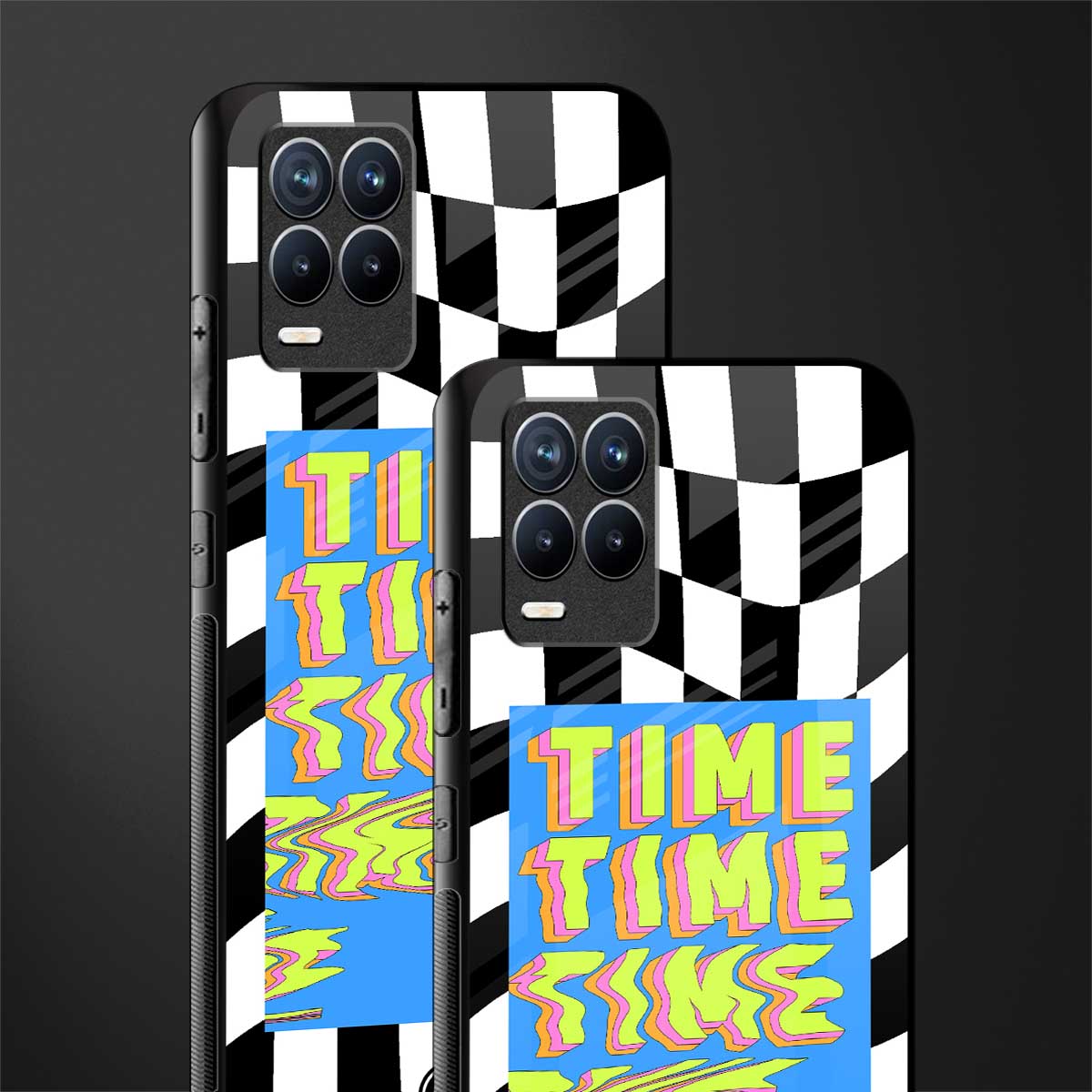 time glass case for realme 8 pro image-2