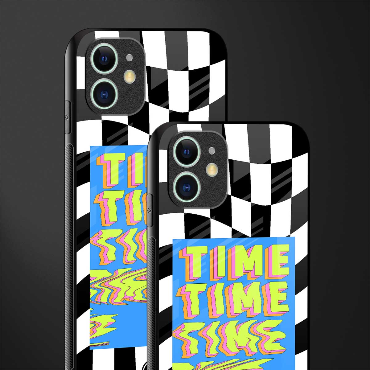 time glass case for iphone 12 image-2