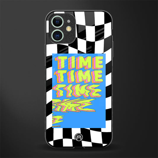 time glass case for iphone 12 mini image