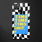time glass case for realme c21 image