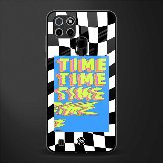 time glass case for realme c21 image