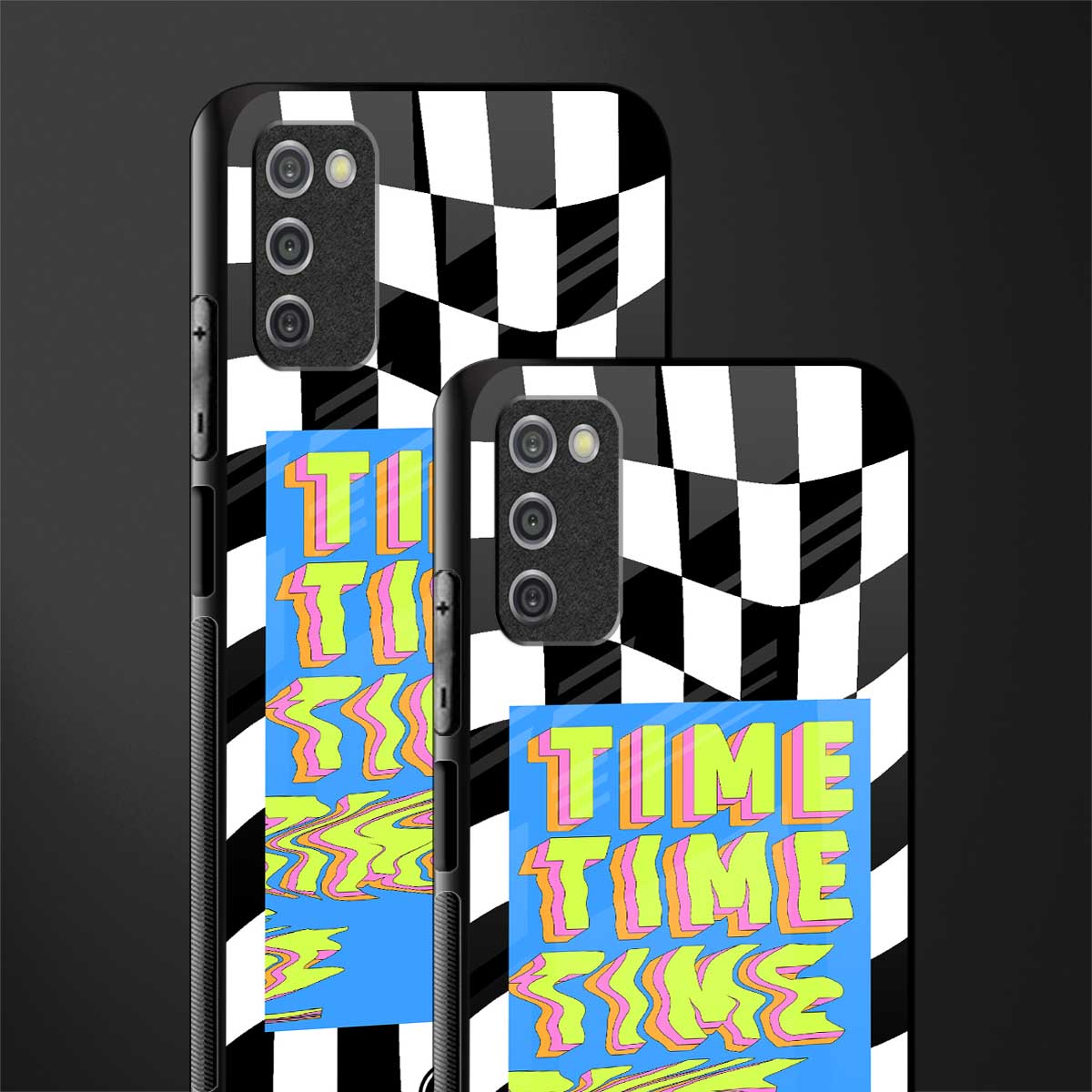 time glass case for samsung galaxy a03s image-2