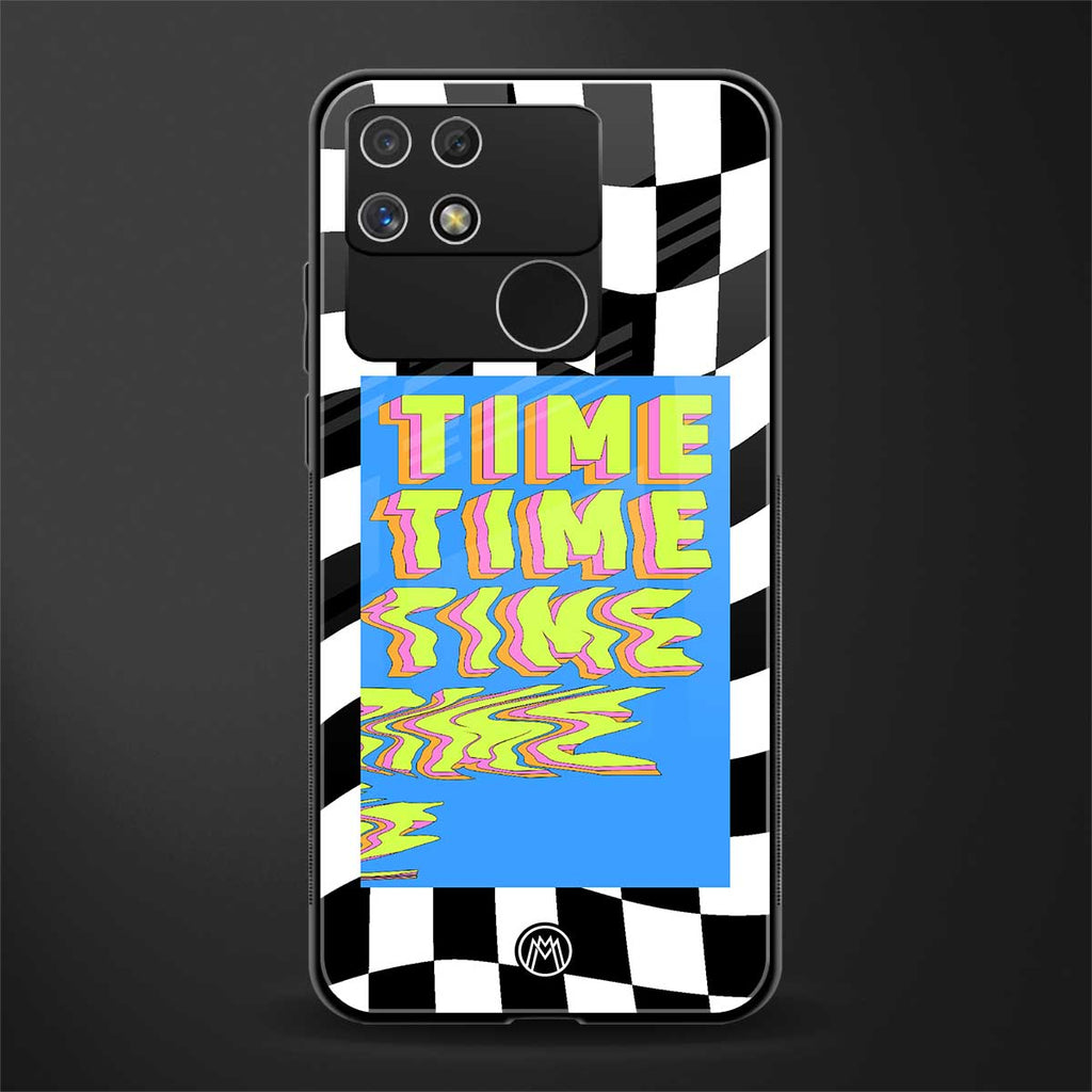 time back phone cover | glass case for realme narzo 50a