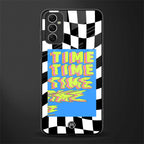 time glass case for samsung galaxy m52 5g image