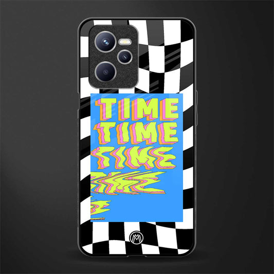 time glass case for realme c35 image