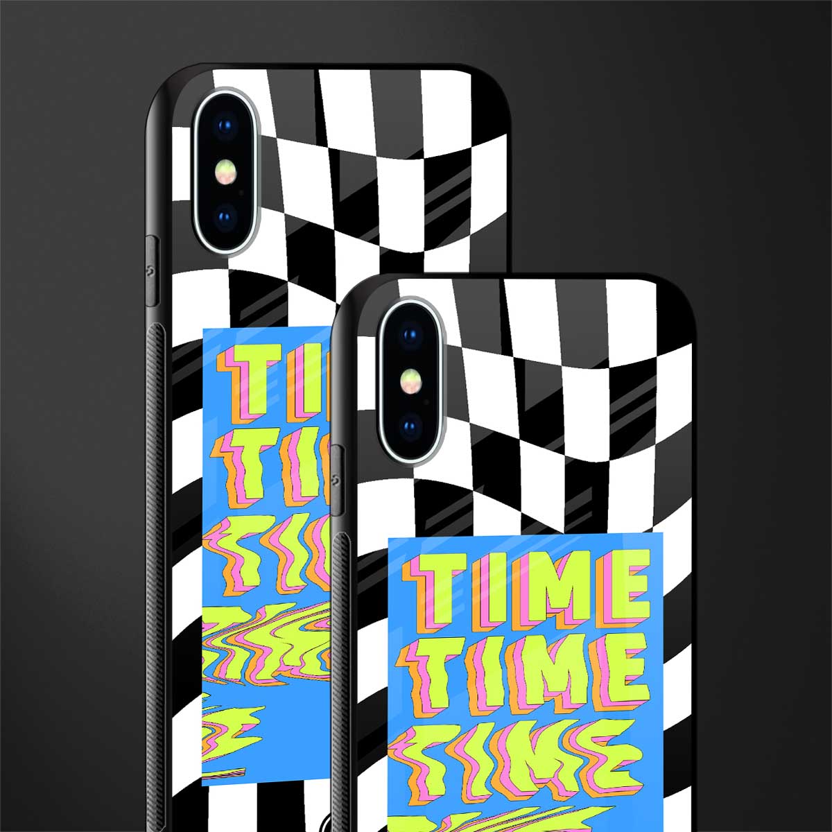 time glass case for iphone xs image-2