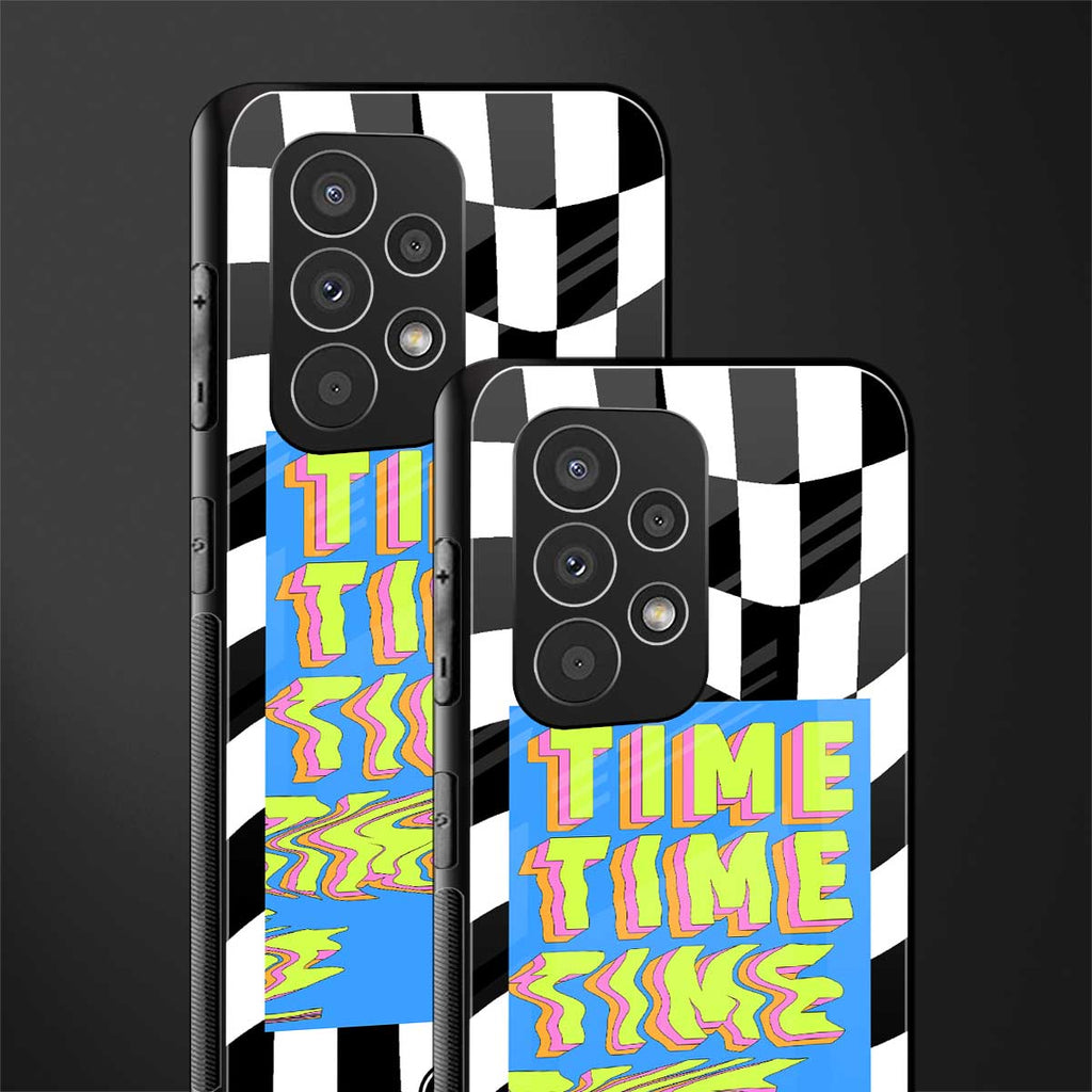 time back phone cover | glass case for samsung galaxy a73 5g