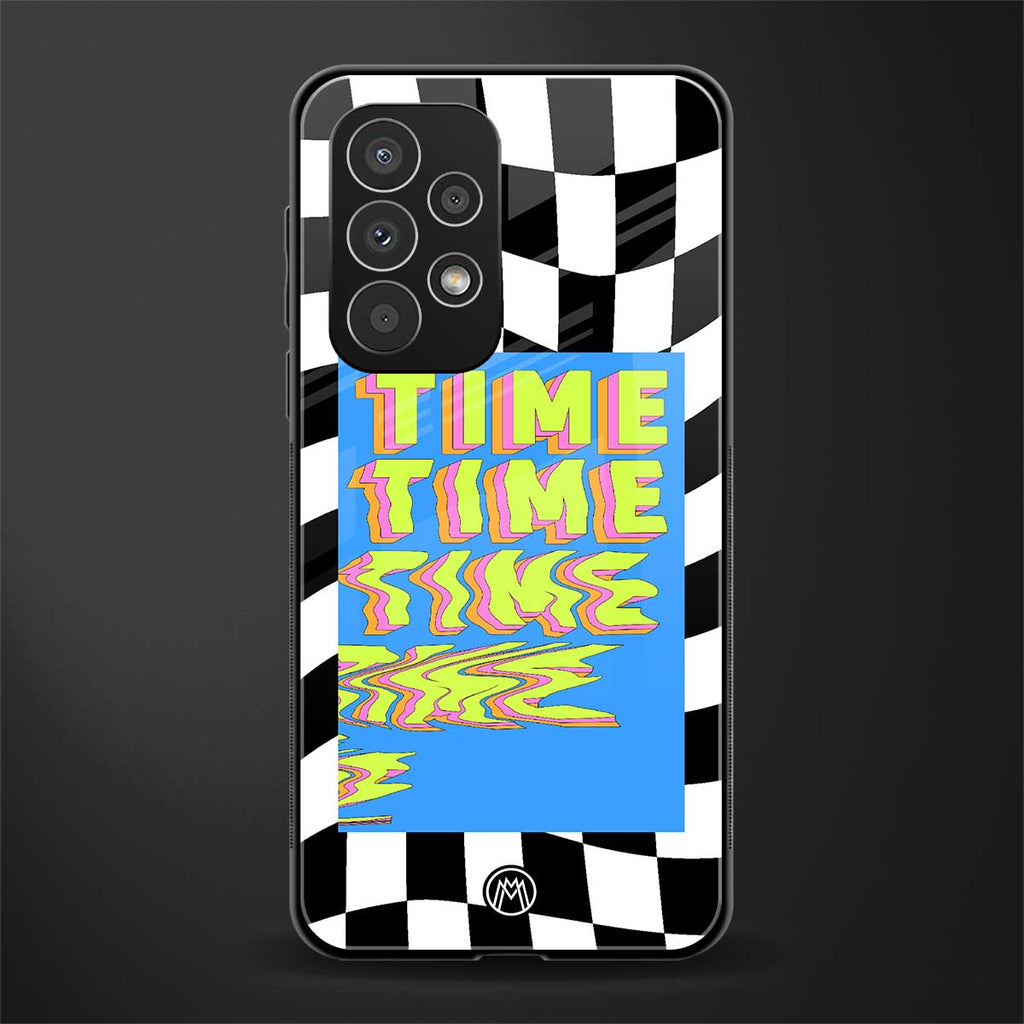 time back phone cover | glass case for samsung galaxy a73 5g