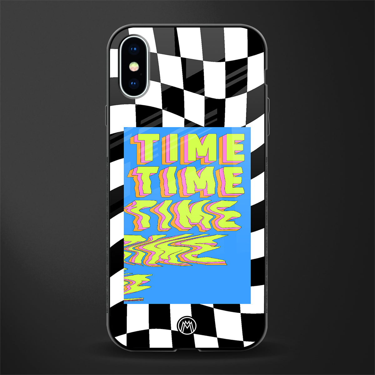 time glass case for iphone x image