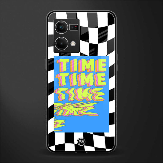time back phone cover | glass case for oppo f21 pro 4g