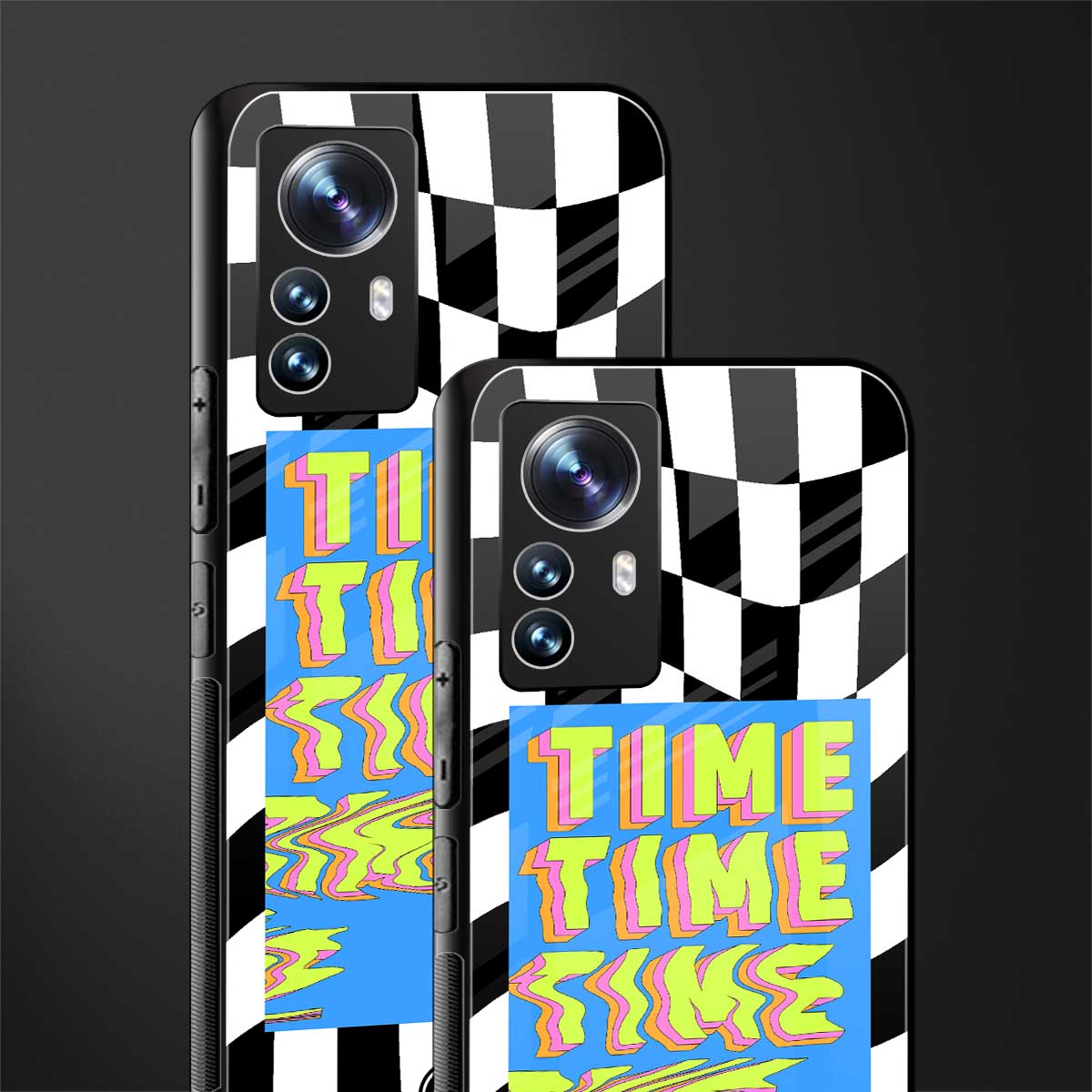 time back phone cover | glass case for xiaomi 12 pro