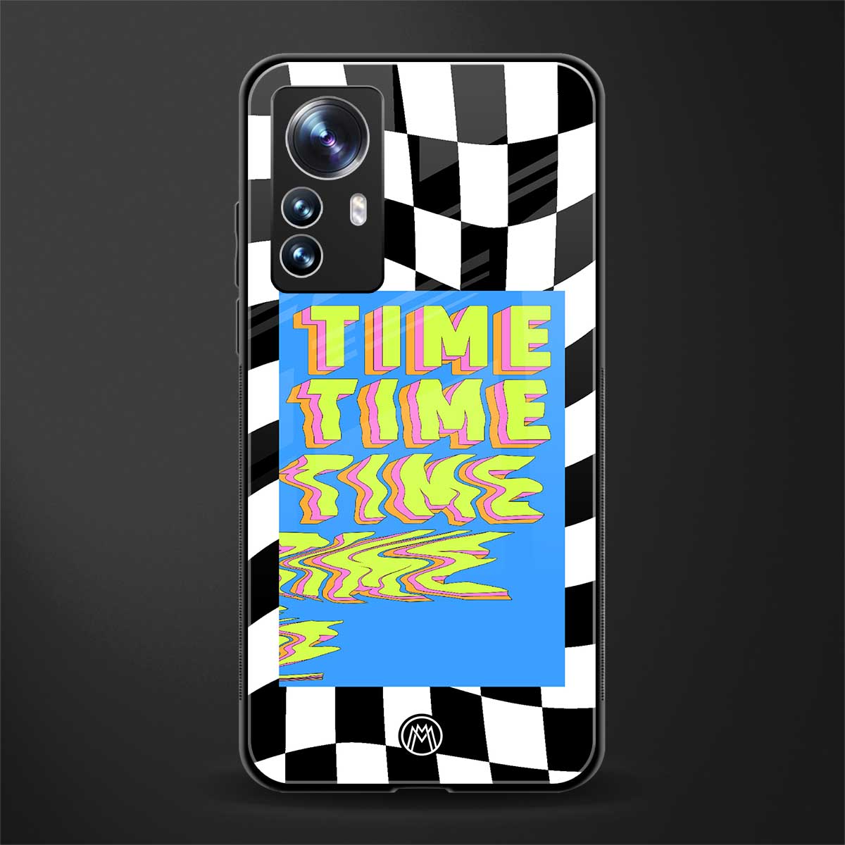 time back phone cover | glass case for xiaomi 12 pro