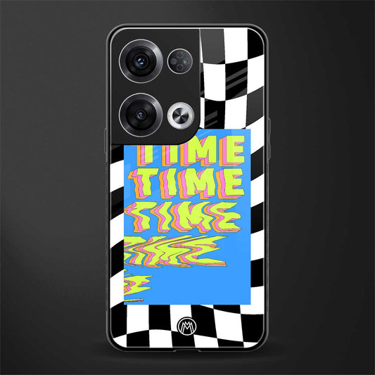 time back phone cover | glass case for oppo reno 8