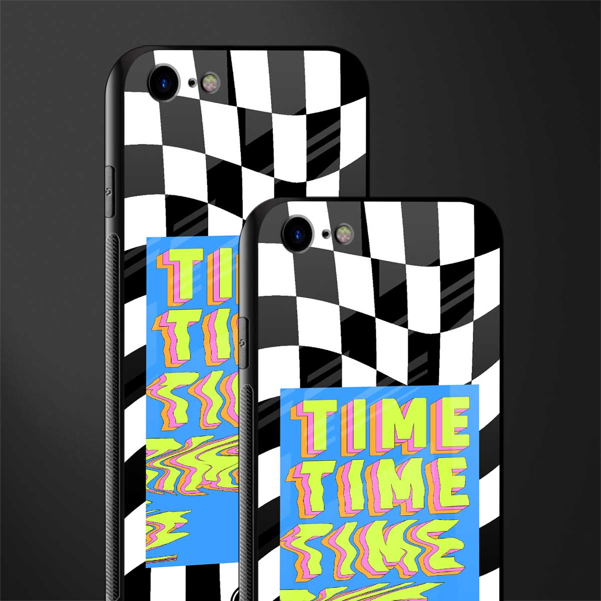 time glass case for iphone 8 image-2